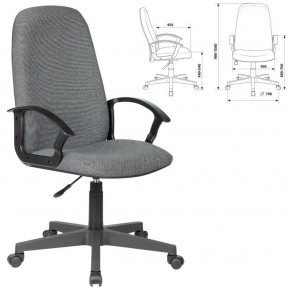 Кресло офисное BRABIX "Element EX-289", ткань, серое, 532093 в Режи - rezh.ok-mebel.com | фото 2
