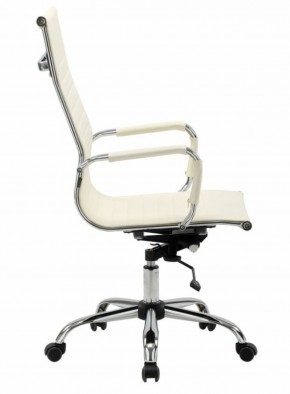 Кресло офисное BRABIX "Energy EX-509" (экокожа, хром, бежевое) 531166 в Режи - rezh.ok-mebel.com | фото 3
