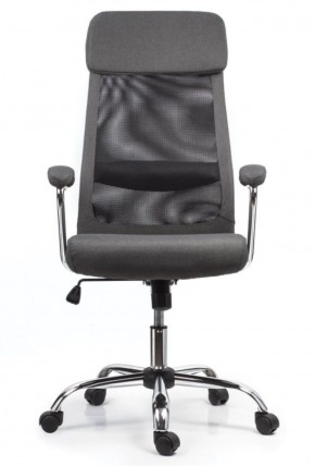 Кресло офисное BRABIX "Flight EX-540" (хром, ткань, сетка, серое) 531848 в Режи - rezh.ok-mebel.com | фото 5