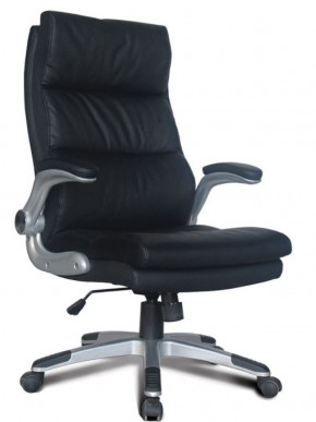 Кресло офисное BRABIX "Fregat EX-510" (рециклированная кожа, черное) 530863 в Режи - rezh.ok-mebel.com | фото
