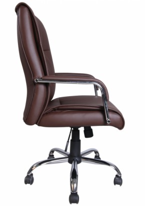 Кресло офисное BRABIX "Space EX-508" (экокожа, хром, коричневое) 531164 в Режи - rezh.ok-mebel.com | фото 2