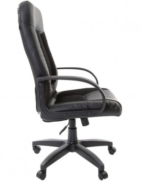 Кресло офисное BRABIX "Strike EX-525" (экокожа черная, ткань черная) 531381 в Режи - rezh.ok-mebel.com | фото 3