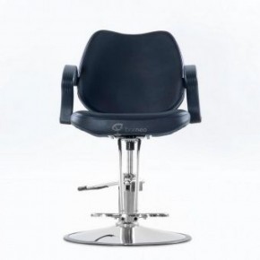 Кресло парикмахера Barneo 6219D черное в Режи - rezh.ok-mebel.com | фото 2