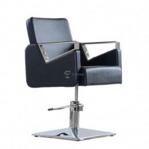 Кресло парикмахерское Barneo 6300V5 черное в Режи - rezh.ok-mebel.com | фото