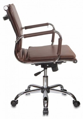 Кресло руководителя Бюрократ CH-993-LOW/BROWN коричневый в Режи - rezh.ok-mebel.com | фото 2