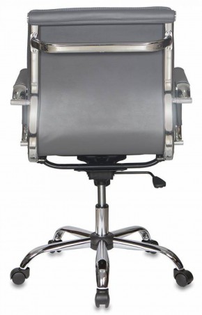 Кресло руководителя Бюрократ CH-993-LOW/GREY серый в Режи - rezh.ok-mebel.com | фото 4