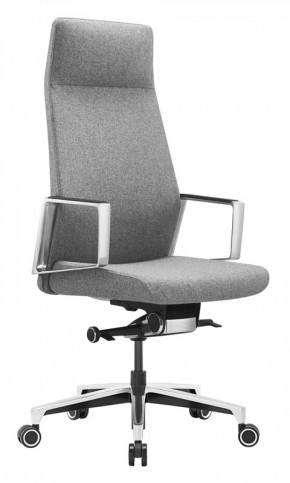 Кресло руководителя Бюрократ _JONS/CASHGREY серый в Режи - rezh.ok-mebel.com | фото