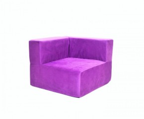 Кресло-угловое-модуль бескаркасное Тетрис 30 (Фиолетовый) в Режи - rezh.ok-mebel.com | фото