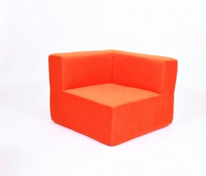 Кресло-угловое-модуль бескаркасное Тетрис 30 (Оранжевый) в Режи - rezh.ok-mebel.com | фото