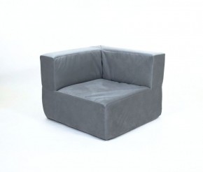 Кресло-угловое-модуль бескаркасное Тетрис 30 (Серый) в Режи - rezh.ok-mebel.com | фото