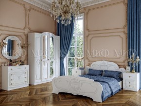 МАРИЯ Кровать 1,6м (белый) в Режи - rezh.ok-mebel.com | фото 2