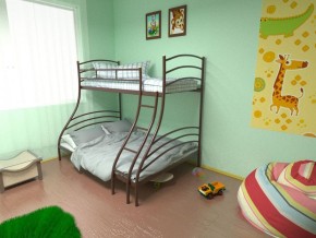 Кровать 2-х ярусная Глория 1400*1900 (МилСон)  в Режи - rezh.ok-mebel.com | фото