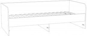 Кровать 900х2000 "Банни" НМ 041.38 с основанием (Бисквит) в Режи - rezh.ok-mebel.com | фото 4