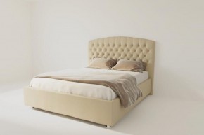 Кровать Берлин без основания 1800 (экокожа бежевая) в Режи - rezh.ok-mebel.com | фото