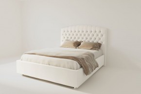 Кровать Берлин с ПМ 1800 (экокожа белая) в Режи - rezh.ok-mebel.com | фото 2