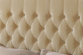 Кровать Берлин с ПМ 900 (экокожа бежевая) в Режи - rezh.ok-mebel.com | фото 3