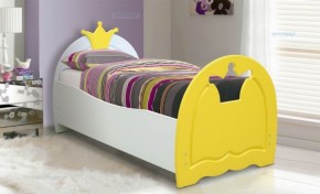 Кровать детская Корона (700*1400) МДФ матовый в Режи - rezh.ok-mebel.com | фото 1