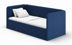 Кровать-диван Leonardo 160*70 (Синий) + боковина в Режи - rezh.ok-mebel.com | фото