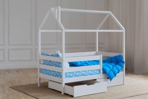 Кровать-домик 80*190 Белый в Режи - rezh.ok-mebel.com | фото 4