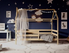 Кровать-домик 80*190 без покраски в Режи - rezh.ok-mebel.com | фото 2