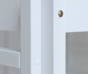 Кровать-домик двухъярусная 80*190 Белый в Режи - rezh.ok-mebel.com | фото 3