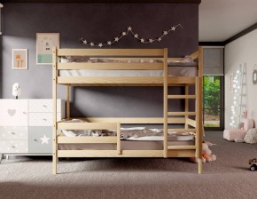 Кровать двухъярусная без крыши 80*160 без покраски в Режи - rezh.ok-mebel.com | фото 3