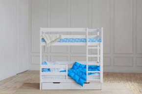 Кровать двухъярусная без крыши 80*190 Белый в Режи - rezh.ok-mebel.com | фото 4