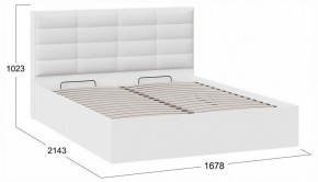 Кровать двуспальная Агата с ПМ Тип 1 в Режи - rezh.ok-mebel.com | фото 4