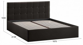 Кровать двуспальная Джоли с ПМ Тип 1 в Режи - rezh.ok-mebel.com | фото 4