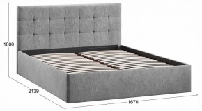 Кровать двуспальная Джоли с ПМ Тип 1 в Режи - rezh.ok-mebel.com | фото 4