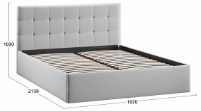 Кровать двуспальная Джоли с ПМ Тип 1 в Режи - rezh.ok-mebel.com | фото 3