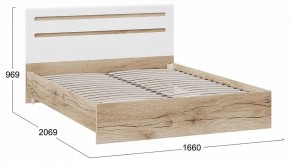 Кровать двуспальная Фьюжн ТД-260.01.03 в Режи - rezh.ok-mebel.com | фото 3