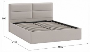 Кровать двуспальная Глосс с ПМ Тип 1 в Режи - rezh.ok-mebel.com | фото 4