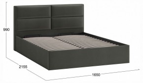 Кровать двуспальная Глосс с ПМ Тип 1 в Режи - rezh.ok-mebel.com | фото 4
