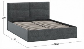 Кровать двуспальная Глосс с ПМ Тип 1 в Режи - rezh.ok-mebel.com | фото 4