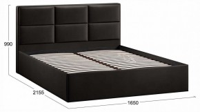 Кровать двуспальная Стелла с ПМ Тип 1 в Режи - rezh.ok-mebel.com | фото 3