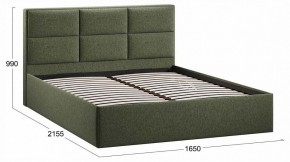 Кровать двуспальная Стелла с ПМ Тип 1 в Режи - rezh.ok-mebel.com | фото 4