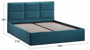 Кровать двуспальная Стелла с ПМ Тип 1 в Режи - rezh.ok-mebel.com | фото 4