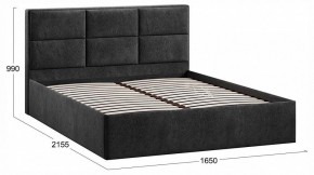 Кровать двуспальная Стелла с ПМ Тип 1 в Режи - rezh.ok-mebel.com | фото 4