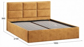 Кровать двуспальная Стелла с ПМ Тип 1 в Режи - rezh.ok-mebel.com | фото 4