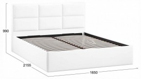 Кровать двуспальная Стелла с ПМ Тип 1 в Режи - rezh.ok-mebel.com | фото 4