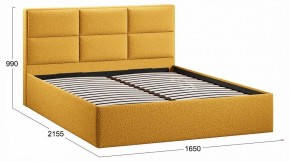 Кровать двуспальная Стелла с ПМ Тип 1 в Режи - rezh.ok-mebel.com | фото 4