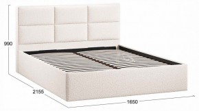 Кровать двуспальная Стелла с ПМ Тип 1 в Режи - rezh.ok-mebel.com | фото 4