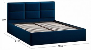 Кровать двуспальная Стелла с ПМ Тип 1 в Режи - rezh.ok-mebel.com | фото 4