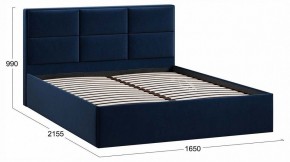 Кровать двуспальная Стелла с ПМ Тип 1 в Режи - rezh.ok-mebel.com | фото 4