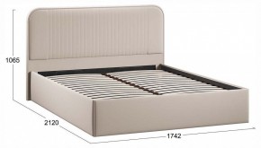 Кровать двуспальная Тиффани с ПМ Тип 1 в Режи - rezh.ok-mebel.com | фото 4