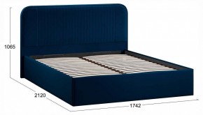 Кровать двуспальная Тиффани с ПМ Тип 1 в Режи - rezh.ok-mebel.com | фото 4