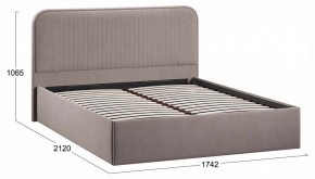 Кровать двуспальная Тиффани с ПМ Тип 1 в Режи - rezh.ok-mebel.com | фото 4