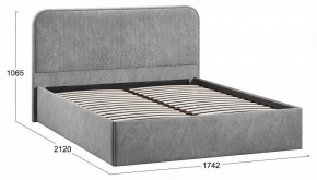 Кровать двуспальная Тиффани с ПМ Тип 1 в Режи - rezh.ok-mebel.com | фото 4