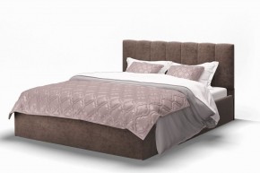 Кровать Элен 1400*2000 Rock 05 (коричневый) в Режи - rezh.ok-mebel.com | фото